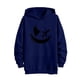 thumbnail image 5 of Sudadera con capucha para mujer, estampada, cuello redondo, manga larga, sudadera con capucha, camiseta, blusa, blusa de poliéster para hombre, 5 of 5