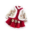 thumbnail image 3 of Elegante abrigo y para niñas chinas, ropa de invierno para niñas, vestido de fiesta para primavera 110cm Jinwen Traje de año nuevo para niñas, 3 of 8