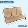 thumbnail image 5 of PETMAKER Dog Car Seat Cover for Back Seat - For Cars, Trucks, SUVs (Beige), 5 of 11