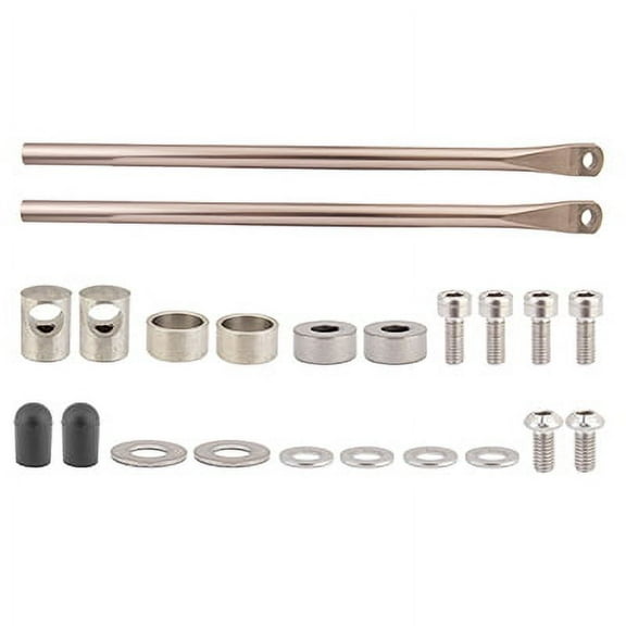 Tubus Rack Mounting Set Airy Titanium Replacement Installation Hardware