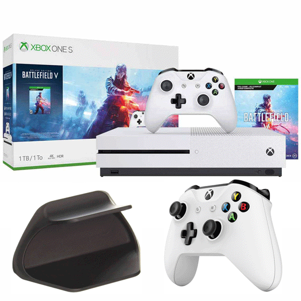 Microsoft Xbox One S 1 TB Battlefield V Bundle with Xbox One Official