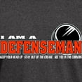 thumbnail image 3 of CafePress - Defenseman Dark T Shirt - Men's Classic Graphic Cotton T-Shirt, 3 of 4
