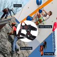 thumbnail image 3 of Arneses de escalada compatibles con mujeres, hombres, niños compatibles con montañismo, escalada, abseiling Afortunado Sencillez, 3 of 3