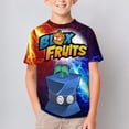 thumbnail image 2 of Kids Blox Fruit T-Shirts, Youth SpinFruit T-Shirts, Casual Crew Neck Shirts for Boys Girls, Fashion 3D Print Short Sleeve Tee, 2 of 9