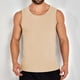 thumbnail image 1 of pstuiky Camiseta sin mangas para hombre, Camiseta deportiva informal de color liso para hombre, para entrenamiento físico, secado rápido, con cuello redondo Camisas para hombres xxl, 1 of 4