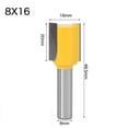 thumbnail image 1 of Lefu 1pc 8mm Shank Bottom Wood Cleaning Bit Straight Router Bit Clean Milling Cutter, 1 of 6