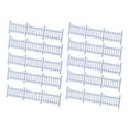thumbnail image 3 of 10 Piezas Mini Valla para Modelismo Ferroviario Set de Rieles Miniatura de Pp para Manualidades Arquitectónicas Decoración de Paisaje Adecuado para Co Estilo E, 3 of 8