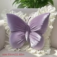 thumbnail image 2 of Butterfly Cushion Plush Toy Ins Pillow Waist Home Car Birthday Gifts Bedroom Living Room, 2 of 2