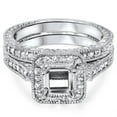 thumbnail image 4 of Pompeii 1/2ct Diamond Vintage Style Engagement Ring Setting Set (G/H,I1), 4 of 4