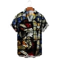 thumbnail image 5 of Dios ama al mundo Jesús me ama Camisas hawaianas Camisas de moda para hombres y mujeres Camisas de playa geniales Camisas florales geniales de verano Ropa, 5 of 5