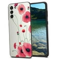 thumbnail image 1 of Compatible with Samsung Galaxy S21 Phone Case, Poppies-Pink-234 Case Men Women, Flexible Silicone Shockproof Case for Samsung Galaxy S21, 1 of 1