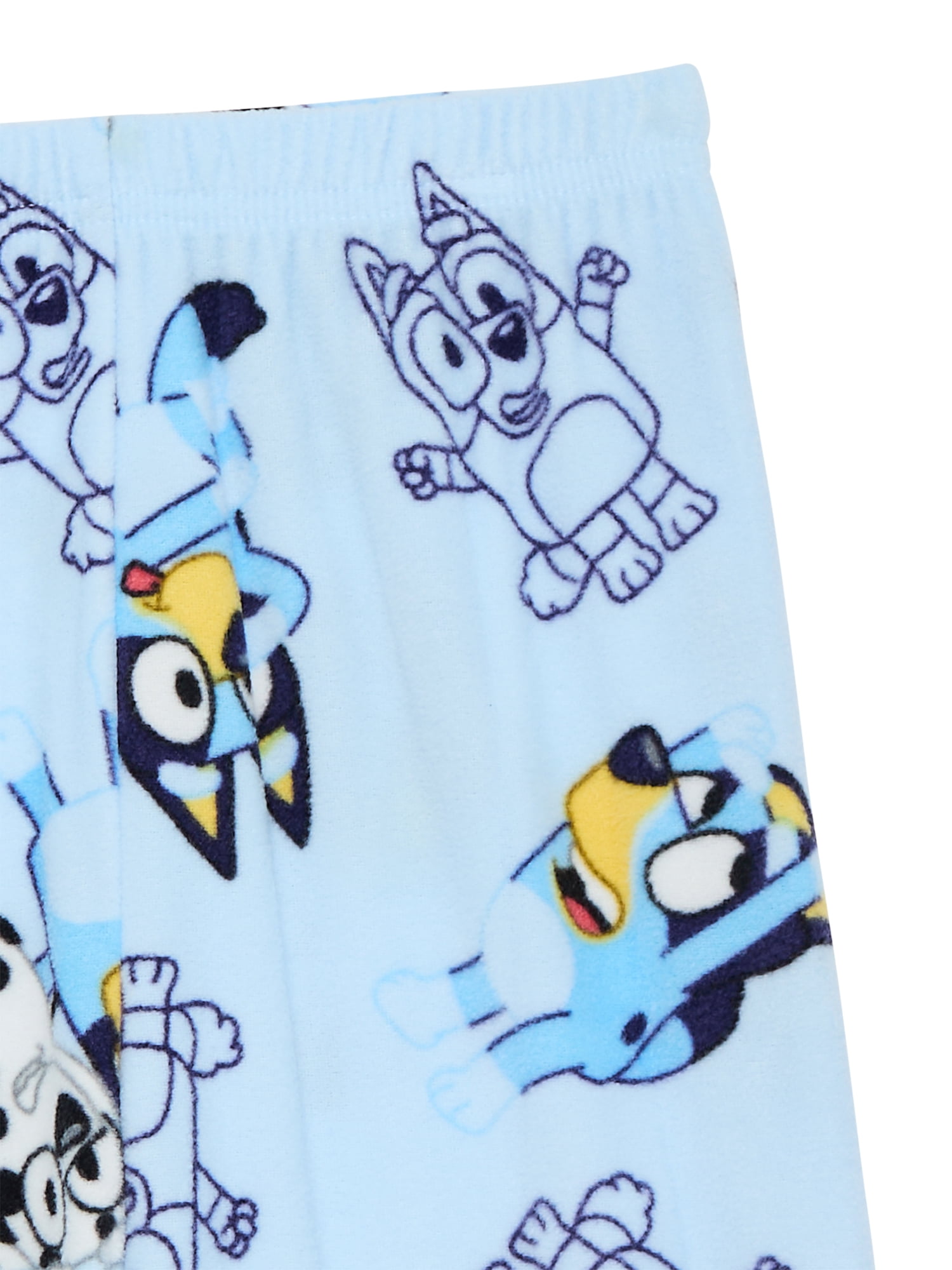Bluey Girls Holiday Long Sleeve Top and Pants Pajama Set, 2-Piece, Sizes 4-12