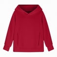thumbnail image 5 of Towmus Hoodies for Girls 2025 Fall Trendy Plus Size Hooded Sweatshirt Athletic Jacket Lightweight Workout Sweatshirts Coats 1-14 Years, 5 of 8