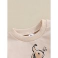 thumbnail image 6 of Toddler Baby Boy Girl Easter Outfit 6 12 18 24 Months 3 Years Crewneck Sweatshirt Letter Long Sleeve Pullover Spring Shirt Tops, 6 of 8