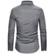 thumbnail image 3 of pstuiky camisas de manga larga para hombre, Camisa formal con estampado de color para hombre y blusa de manga larga con cuello vuelto top de hombre m, 3 of 3