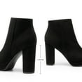 thumbnail image 2 of BURUDANI Women's Minimalist Platform Ankle Booties, 2 of 5