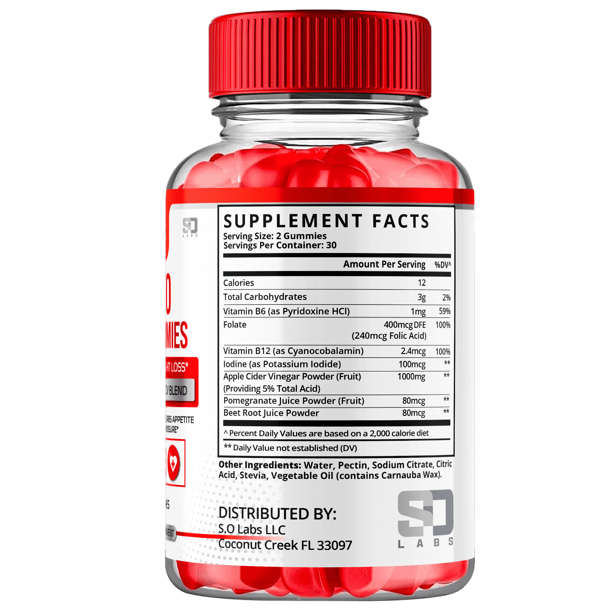 (5 Pack) Trimlab Keto ACV Gummies - Supplement for Weight Loss - Energy & Focus Boosting Dietary Supplements for Weight Management & Metabolism - Fat Burn - 300 Gummies