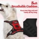 thumbnail image 2 of Arnés para perros Rabbitgoo, sin tirones, ajustable, rojo, para perros XS, 2 of 8
