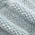 thumbnail image 6 of Jean Pierre New York Sophie Border 100% Cotton Bath Mat - Non-Slip Bath Rug - Pale Blue - 17" x 24", 6 of 8