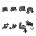 thumbnail image 4 of Pièce de Connexion de Couverture de Toilette Ralentie en Forme de Prune Charnière en Alliage de Zinc, 4 of 10