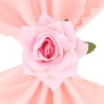 thumbnail image 5 of WEUVEB 4Ud Para Servilletas Con Rosa Artificial Para Banquetes Y De, 5 of 5