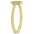 thumbnail image 3 of Everly Women's Turquoise 14k Yellow Gold Ring, 3 of 8