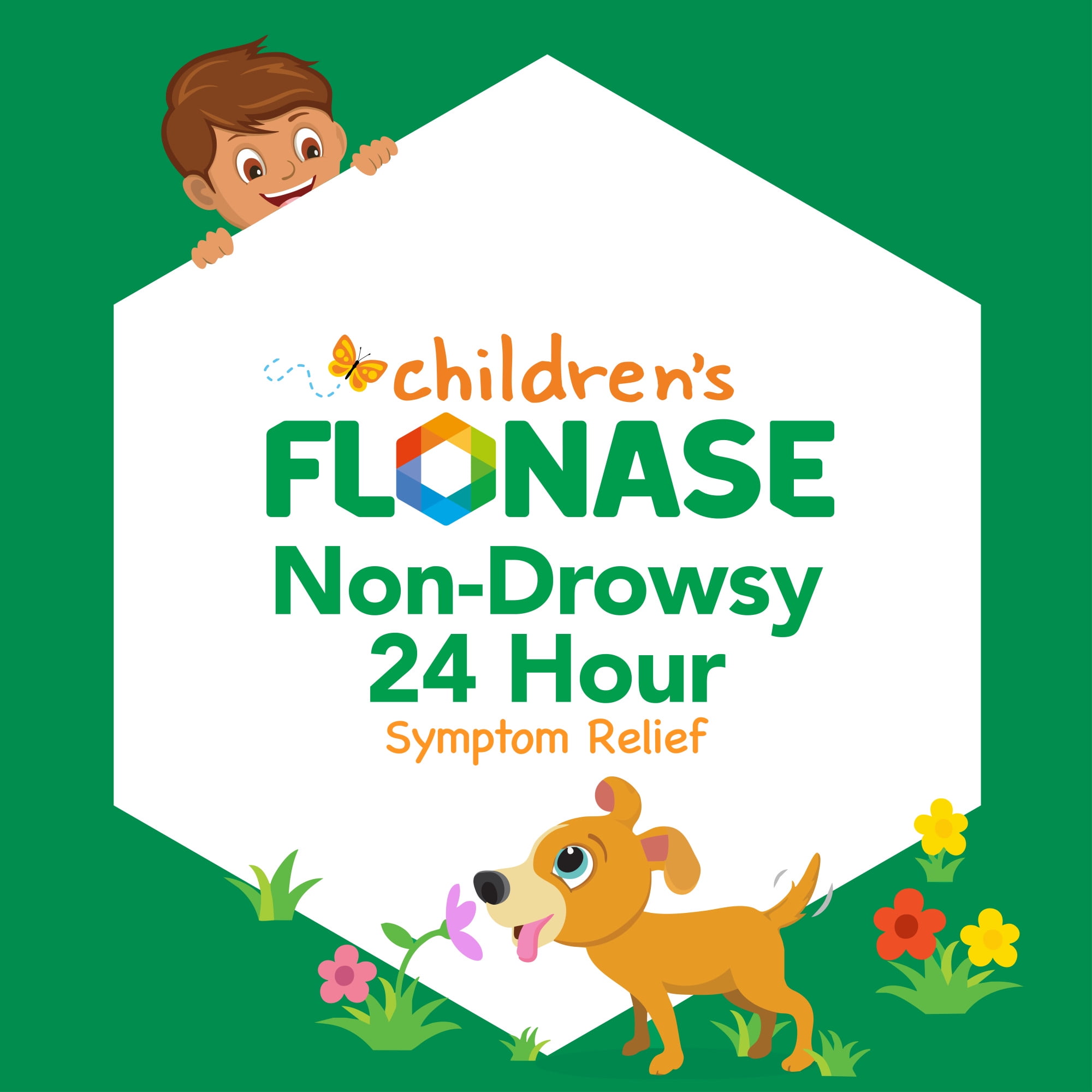 (3 pack) Flonase Children's 24 Hour Non-Drowsy Decongestant Severe Allergy Relief Medicine Nasal Spray, 72 Sprays