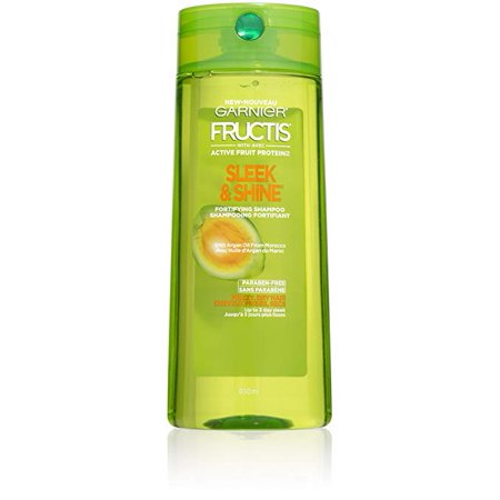 3 Pk Garnier Fructis Sleek Shine Fortifying Shampoo Active Fruit