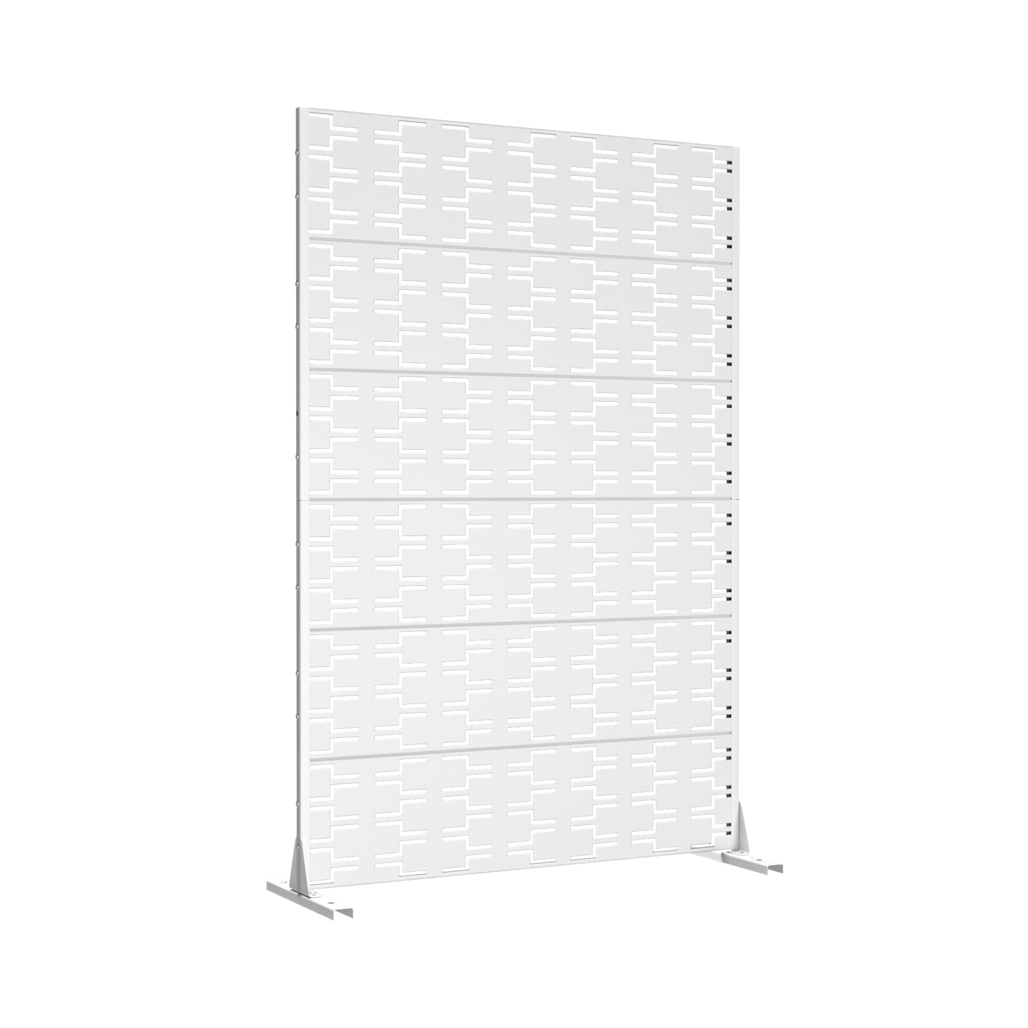 MAYEERTY Privacy Screen Fence, Heavy Duty Fence Privacy Screen Outdoor 72x47x16in 6-Piece Set