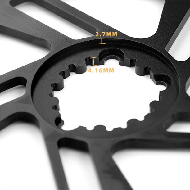 Protection De Plateau De Vélo Alu – Compatible 32-36T Ou 38-42T, Léger, Sablé, Pour VTT Et Route