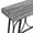 Gray, variant on Ktaxon Mid-Century Modern 82-inches Bar table, Long Pub Table with Curved Metal Frame, Rustic Brown Counter Height Desk for Dining Room, Kitchen, Bar, Brown