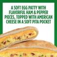 thumbnail image 2 of Sandwich Bros. Ham, Egg & Cheese with Peppers, Frozen Breakfast Sandwiches, 15 oz., 6-Count, 2 of 8