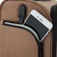 thumbnail image 3 of Luggage Wrangler 4-Wheel Spinner Mocha 17-Inch Underseat, 3 of 9