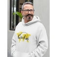thumbnail image 2 of Traveling Hoodie Men - Men Hoodie, White, Medium, 2 of 4