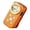 orange, variant on Flashlight Rechargeable Clip-On Light, Mini Pocket Flashlight, Magnetic Small Flat Flashlight for Camping, Repairing, Signaling