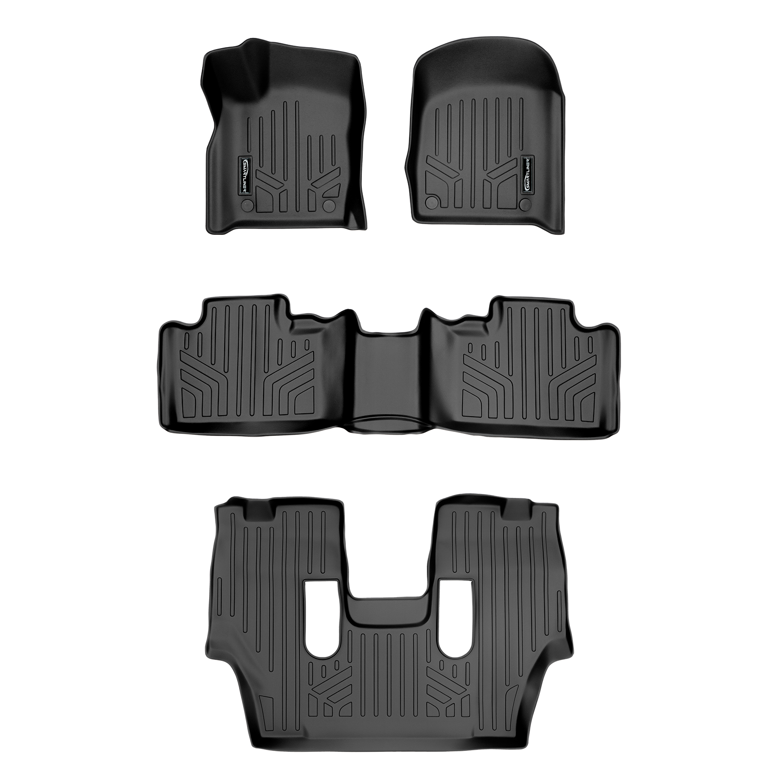 Maxliner 20162021 Dodge Durango With 2nd Row Bucket Seats Floor Mats 3