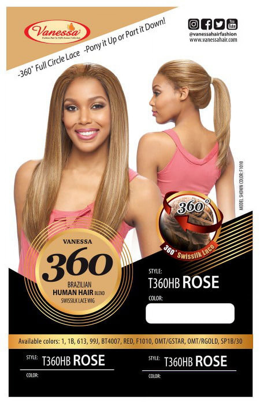Vanessa 100% Human Hair Full Cap Headband Wig - BH Two (1)
