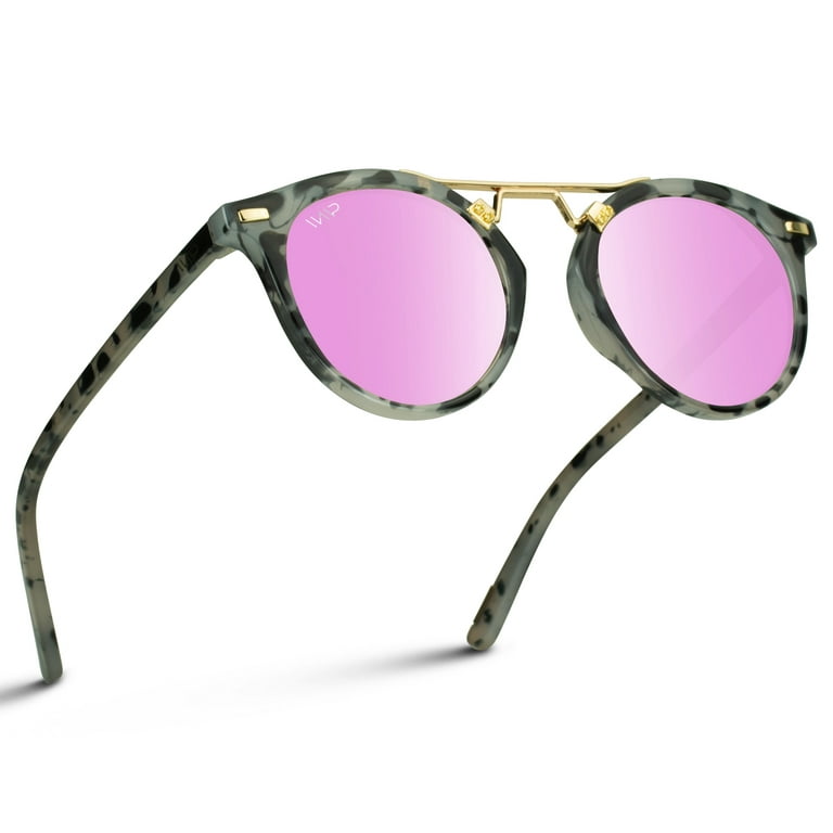 Krewe St. Louis Round Polarized Sunglasses