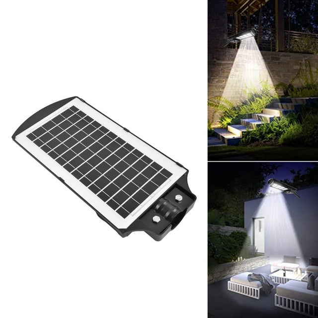 Luz de calle solar lámpara de calle al aire libre teledirigida 6000K-7000K 15000mAh para la granja para la acera ANGGREK Otros