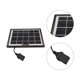 thumbnail image 2 of Panel Solar Panel de carga solar de 1,8 W, banco portátil de energía solar de 5 V para acampar, ir de excursión, viajar Wdftyju  Libre de BPA, 2 of 3