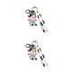 thumbnail image 4 of Sonducket Decoración linda de la de la pequeña vaca 3D única y segura Decoraciones lindas de la de la pequeña vaca 3D blanco blanco 2Conjunto, 4 of 6