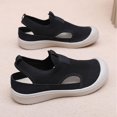thumbnail image 6 of AUDeals Women’s EVA Cushion Walking Shoes Orthopedic Slip On Sneakers Breathable Lightweight Comfortable All Season Wear (Black, 7), 6 of 8