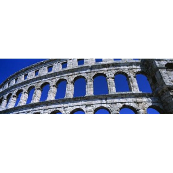 Roman Amphitheater Pula Croatia Canvas Art - Panoramic Images (36 x 12)