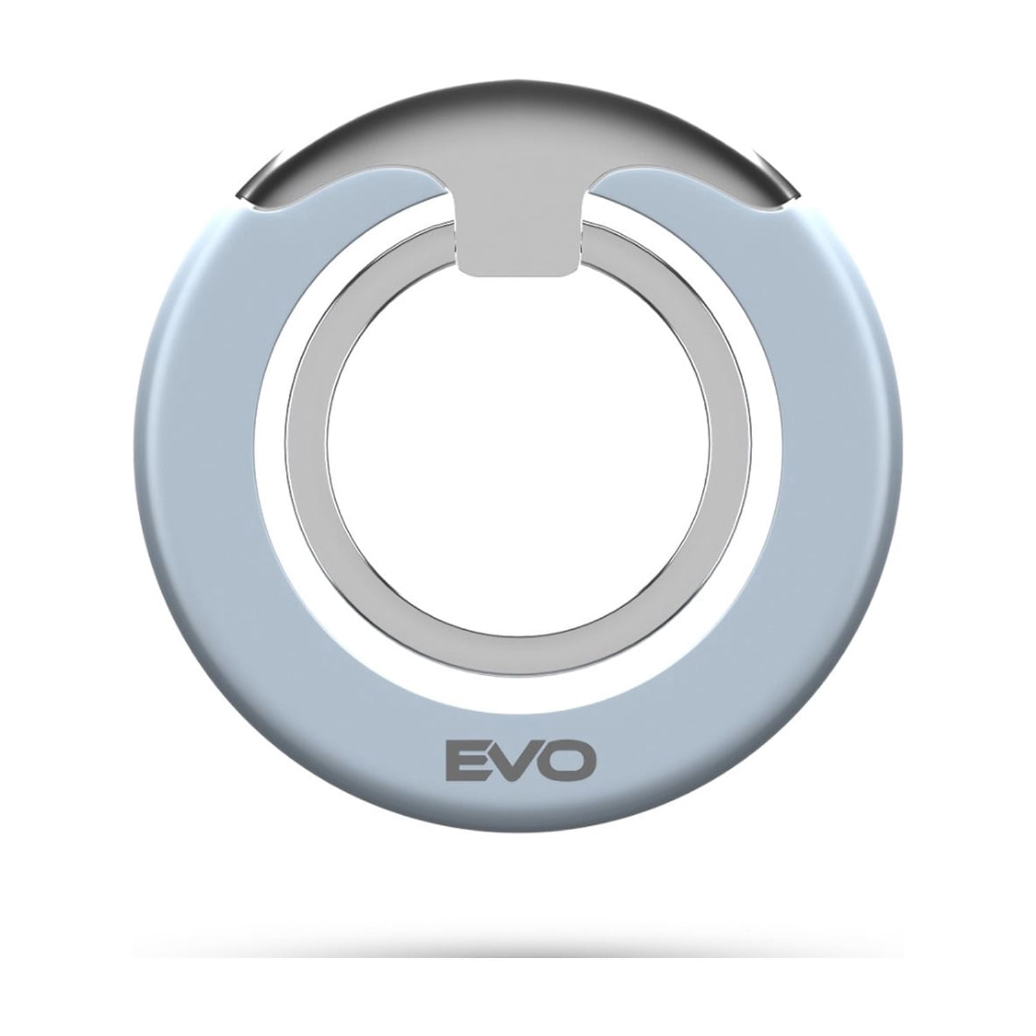 EVO PO1 Magnetic Grip Ring Stand for Wireless Charging Ready Smartphones - Blue