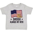 thumbnail image 3 of Inktastic Military Daddy Always My Hero Boys or Girls Toddler T-Shirt, 3 of 5