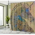 thumbnail image 5 of Ambesonne Unicorn Shower Curtain, Mandala Pastel, 69"Wx70"L, Multicolor, 5 of 5