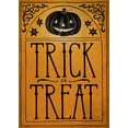 thumbnail image 2 of Miller, Sara Zieve 14x18 Black Ornate Wood Framed with Double Matting Museum Art Print Titled - Vintage Halloween Trick or Treat, 2 of 4