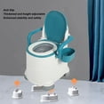 thumbnail image 3 of Bedside Commode Chair, Soft Padded Bedside Potty Chair Slip  Large Capacity Bucket  for Pregnant Women, 3 of 8