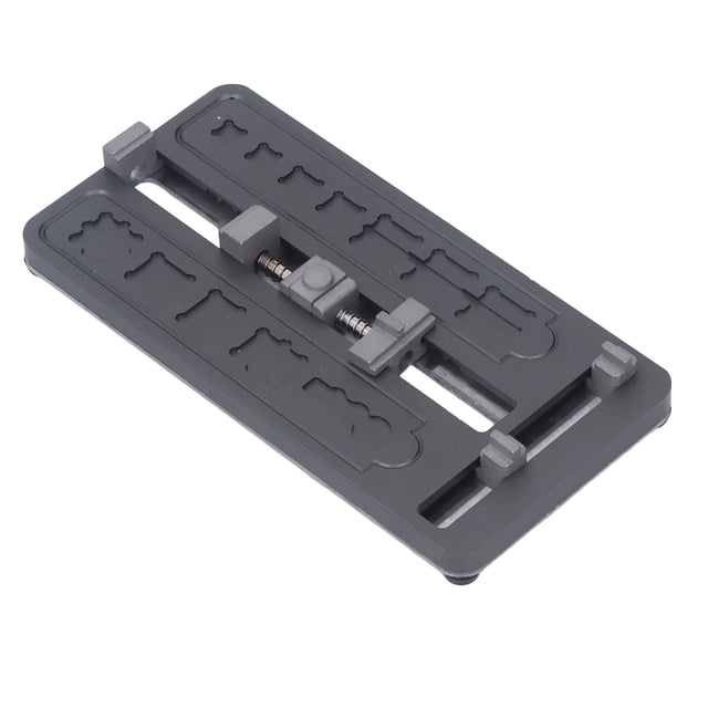 Motherboard Repair Fixture, Easy To Adjust Stainless Steel Logicboard Fixing Holder Accurate Positioning Multifunctional For Electronic Maintenance ANGGREK Board Glue Removal Holder