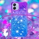 thumbnail image 4 of Funda para Samsung Galaxy A04E Brillantina Líquida Divertida Reluciente y con Cristales en Movimiento Cuerpo Cruzado con Cordón Ajustable, 4 of 5